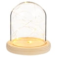 thumbnail image 1 of Miangastore Creative Night Light LED Bedside Lamp Glass Dome Table Lamp without Battery, 1 of 8