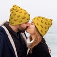 thumbnail image 5 of Lsque Burger 1 Pattern Knitted Beanie, Unisex Winter Hat, Knit Hat Winter Beanies Thick Fisherman Beanies Cuffed Plain Skull Caps, 5 of 6