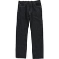 thumbnail image 1 of Levi's Mens Original 501 Regular Straight Leg Jeans, darkblue, 32W x 30L, 1 of 3