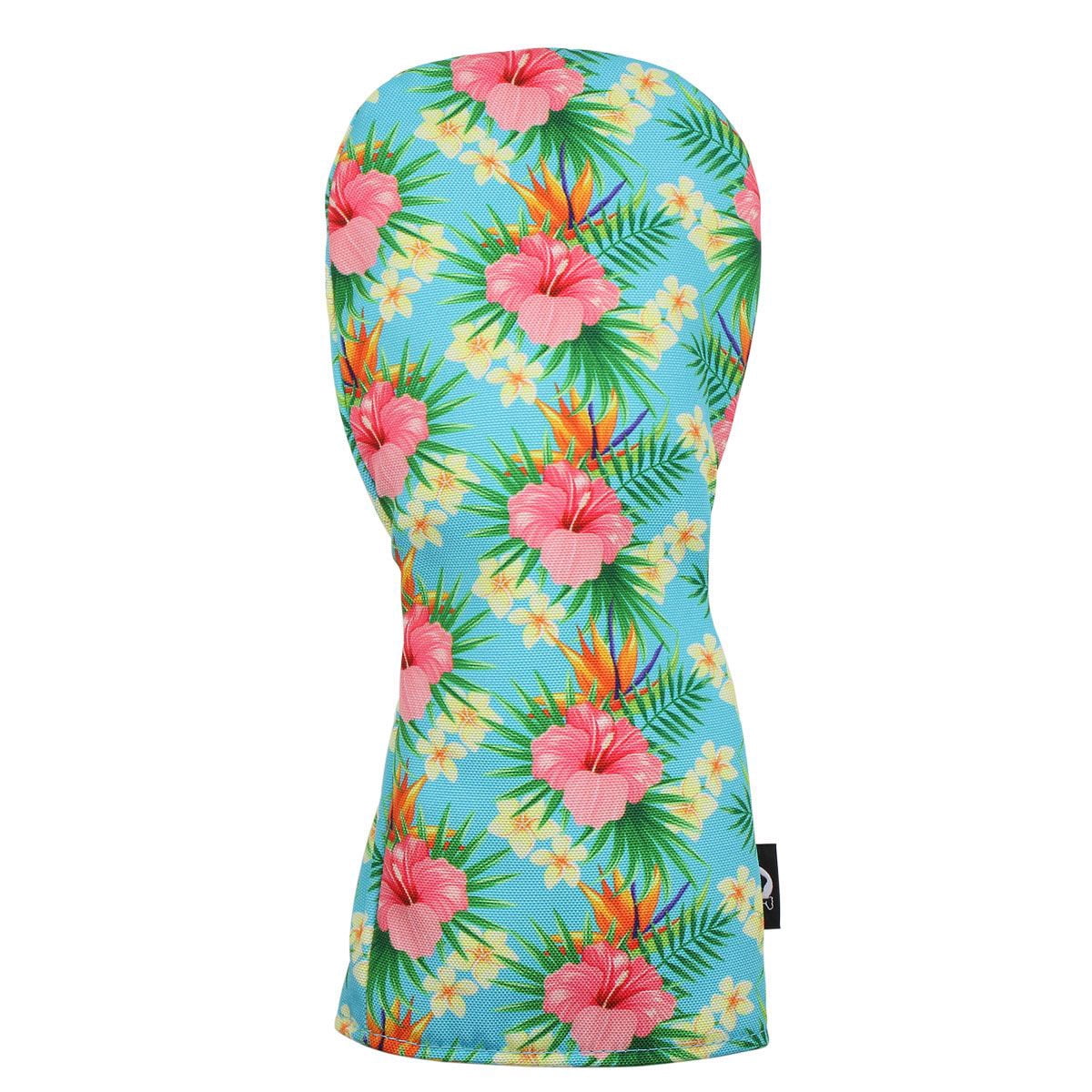 Sahara Hawaiian Hibiscus Golf Headcovers Set – 4 Piece Driver, Fairway Wood (2) & Hybrid