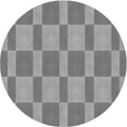 thumbnail image 1 of Ahgly Company Machine Washable Indoor Round Transitional Dark Gray Area Rugs, 8' Round, 1 of 7