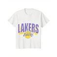 thumbnail image 1 of eWH Lakers, Theme, Men's, Double Sided Print, T-Shirt, Team Classic Logo With Number 47 Sport VersatileSM01, 1 of 6