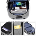 thumbnail image 6 of 15.6-inch Protective Laptop Backpack for Business Office, Travel Commuter Backpack with USB Charging Port for Up to 15.6” Laptop MacBook, Water-resistant Computer Bag for Men Women, 6 of 9