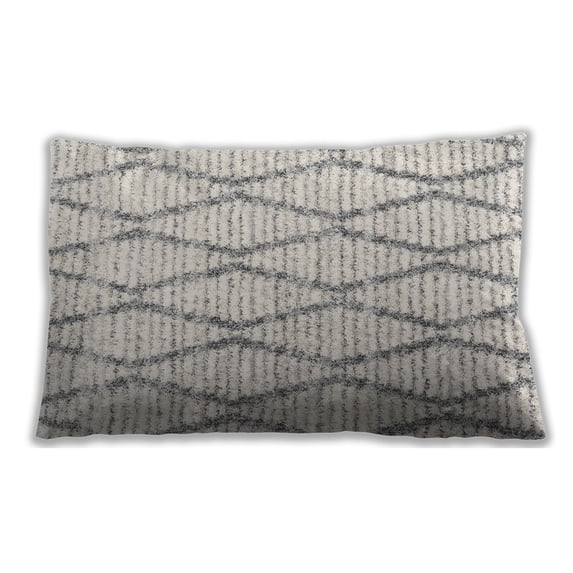 Ahgly Company Indoor Rectangular Contemporary Lumbar Throw Pillow, 13 inch by 19 inch