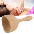 thumbnail image 1 of COPA DE GUASHA DE MANO DE MADERA, REDUCTE LA GRasa de Masa de Madera, Taza de Masaje Relajante Músculos Múltiples para el Salón de Belleza para Los Brazos, 1 of 7