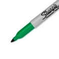 thumbnail image 2 of Sharpie Permanent Markers, Fine Point, Green, 12 Count, 2 of 4