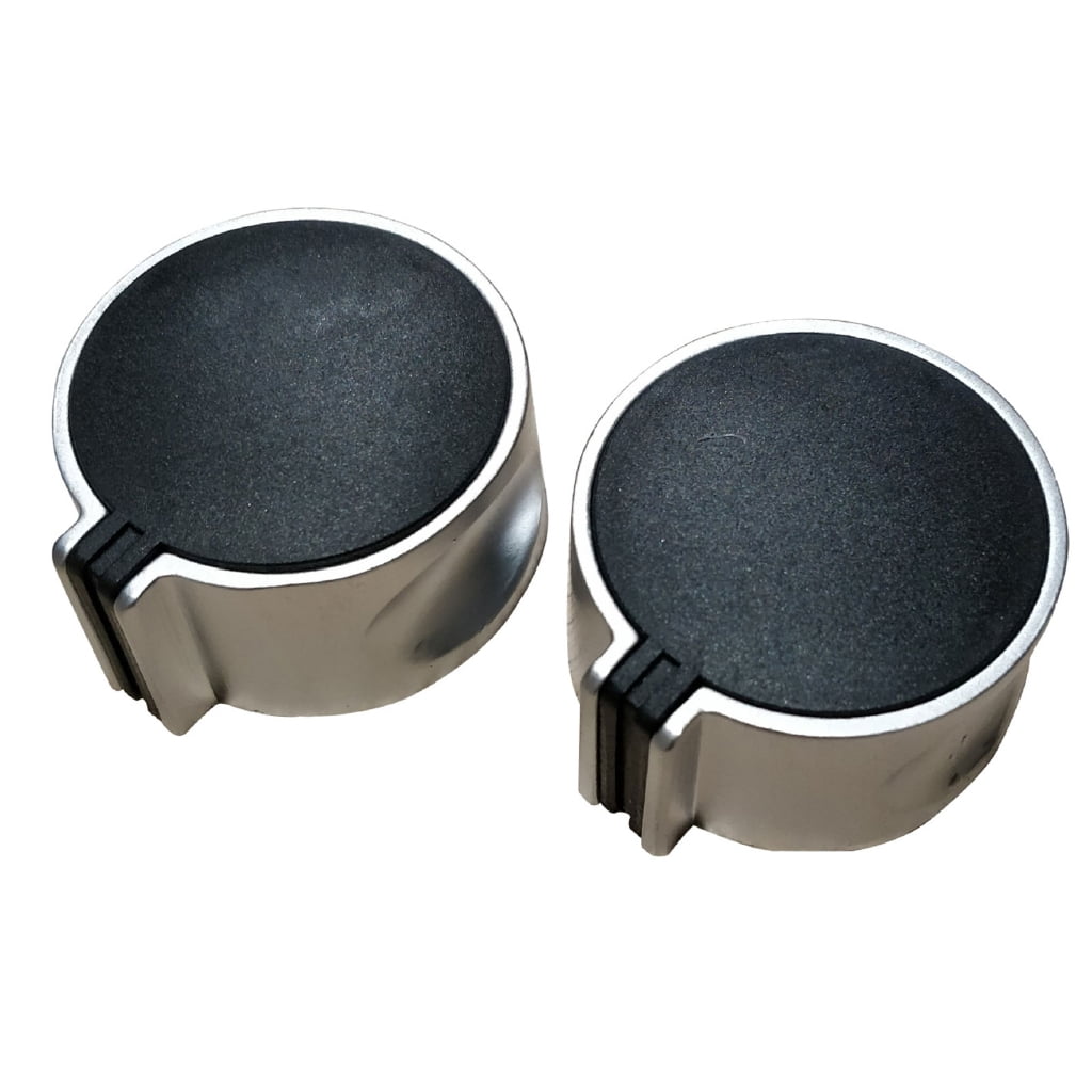 2pcs Gas Range Knob Set Zinc Alloy Rotary Control Accessories Fit for Cooking Appliances Kitchen Stove Household Ovens