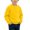 Yellow #138, variant on Kids' Sweatshirt Crewneck Set-in Sleeve Long Sleeve Casual Pullover Basic Comfortable Solid Color Fall Top