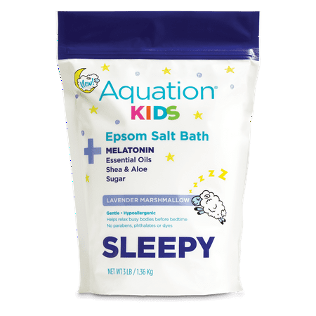 Aquation Kids Epsom Salt Sleepy Time 3 lbs Bag