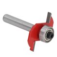 thumbnail image 3 of Slot Cutter Router Bit, 1/4 Shank Wear Resistance Sturdy Straight Edge Slotting Cutter Long Life Span  For Woodworking Grooving 1/8,5/32, 3 of 8