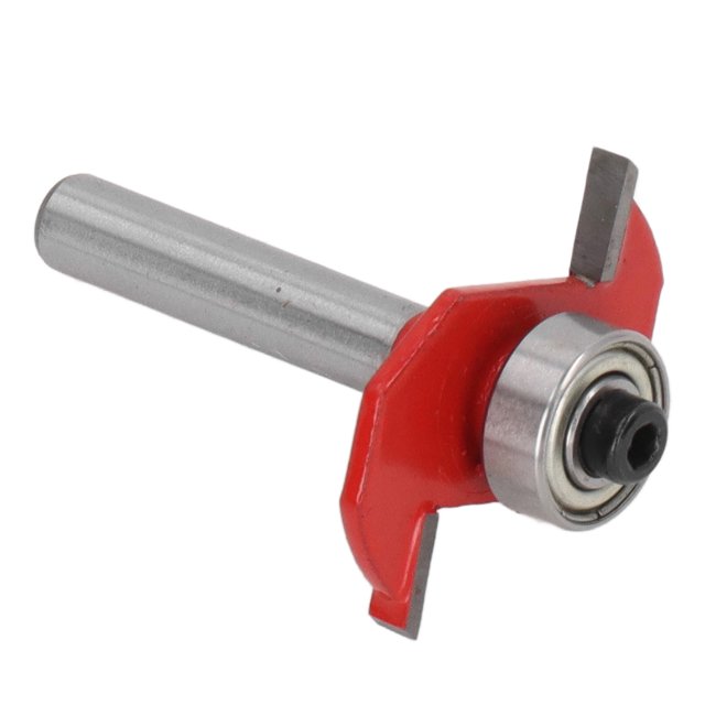 Straight Edge Slotting Cutter, Incisive Cutting Depth Adjustable Slot Cutter Router Bit 1/4 Shank For Woodworking Grooving 1/8,5/32