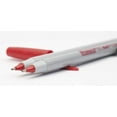 Promarx Premium TC Ball Medium Ballpoint Stickpens, Red Ink 1.0 mm, 12