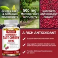 Revita Tart Cherry Extract 500mg with Celery Seed for Gout Joint Pain Arthritis 120Caps