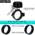 thumbnail image 3 of Classic Brass Bike Bell With Nice Loud Sound - Bicycle Accessory For Kids And Adults, 3 of 5