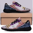 thumbnail image 3 of Jesus Cross American flag EaStr As For Me And My House We Will Serve The Lord Shoes Sneakers Black Size 7.5, 3 of 7