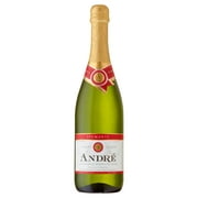 Andre Champagne Spumante Sparkling White Wine, California, 750ml Glass Bottle