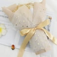thumbnail image 2 of 1 inch x 100 Yards Satin Ribbon Roll, Ribbons Great for Gift Wrapping, Crafts, Wedding Party Decoration, Hair Bows Making and Other Sewing Projects, Champagne, 2 of 8