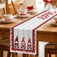 thumbnail image 5 of Valentine's Day Table Runner 72 Inches Long Farmhouse Dress Scarves, Vintage Love Heart Romantic Roses Gnomes Dining Tablerunner for Coffee Table/Kitchen Island/Party Décor, 13" x 72", 5 of 8