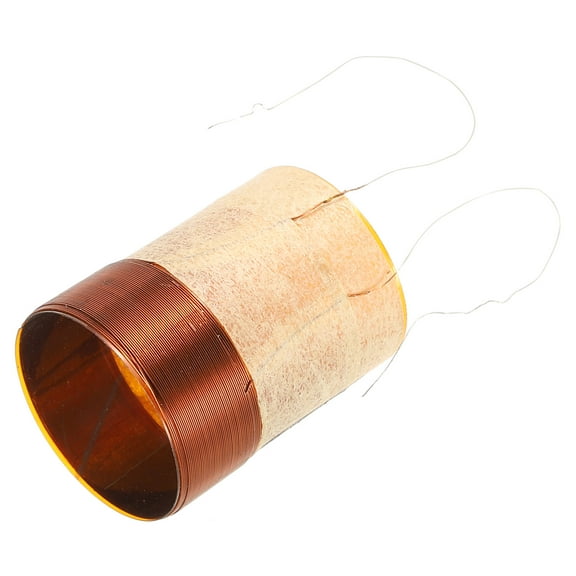 Uxcell Woofer Voice Coil 0.75 Inch 2 Layers Round Copper Wire Speaker Voice Coil for Speaker Repair 1 Pack