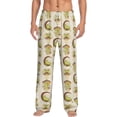 thumbnail image 2 of Lsque Frogs Print Men's Pajama Pants, Lounge Pant - Comfortable Home Wear,Elastic Waistband, Stylish Design-Medium, 2 of 9