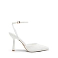 thumbnail image 2 of Tacones Altos DREAM PAIRS SDPU2496W Blancos con Correa al Tobillo Talla 10, 2 of 7