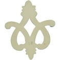 thumbnail image 4 of 3 3/8"W x 4 1/8"H x 1/2"P Fleur de Lis Onlay, 4 of 4