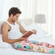 thumbnail image 5 of Balery Cupcakes and Donuts Pantalones de pijama para hombre, pijama ultraligero, pantalón de descanso-Medium, 5 of 6