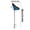 Blue, variant on Solar Ground Insertion Light Outdoor Garden Lawn Decorative Stake Glowing Yard Light Auto Charging Orange