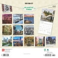 thumbnail image 2 of New York City 2025 12 X 24 Inch Monthly Square Wall Calendar Foil Stamped Cover Plastic-Free (Wall), 2 of 9
