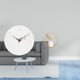 thumbnail image 2 of Reloj de pared,Reloj de pared decorativo para baño o dormitorio,Estatua de bola de cristal,Estatuas de bolas de cristal para decoración del hogar,escritorio,interior,Escultura de bola de, 2 of 8