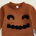 thumbnail image 6 of xaweyi Toddler Baby Boy Fall Winter Clothes Long Sleeve Sweatshirt Tops Pants Football Outfits Set,Sizes 3-6 Months, 6 of 8