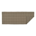 thumbnail image 2 of Design Imports CAMZ12735 2 ft. 3 in. x 6 ft. Recycled Yarn Floor Runner Rug, Stone Variegated Plaid, 2 of 3