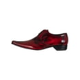 thumbnail image 2 of Jeffery West Derby Leather Shoes, Red, 2 of 9
