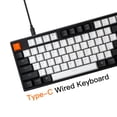 thumbnail image 2 of Teclado mecánico con cable Keychron C1, diseño Mac, 87 teclas, 2 of 7