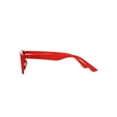 thumbnail image 3 of No Boundaries Women's Cat Eye Red Sunglasses, 3 of 3