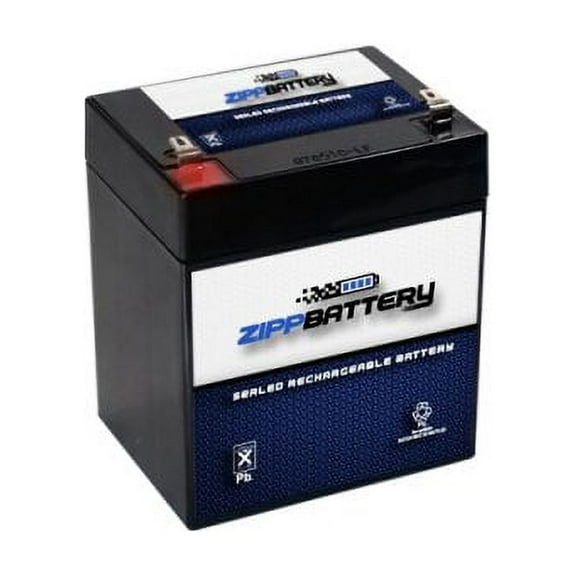Zipp Battery 12 Volt 5.0 Amp Hour 12V (12 Volt) 5Ah Sealed Lead Acid Battery