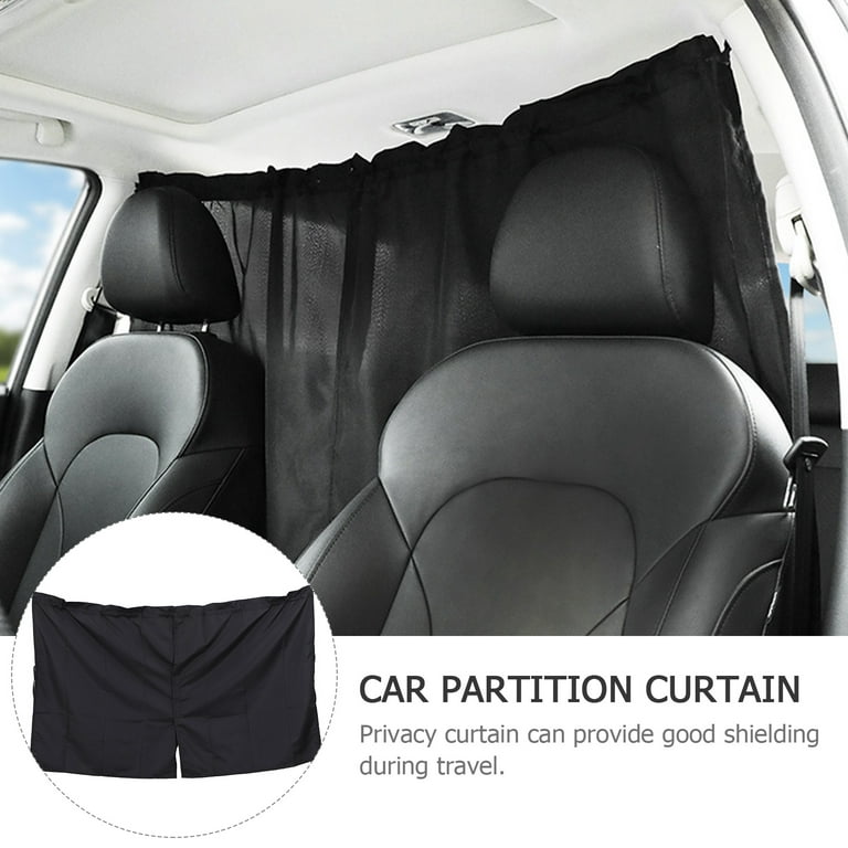  Car Divider Curtain Sun Shade, Removable Car Front