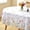 Spring floral, variant on Spring Floral Oval Tablecloth 60x84in, Watercolor Waterproof Table Cover for Kitchen Dining Decor