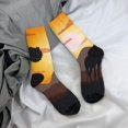 thumbnail image 5 of Bingfone Compression Socks for Women and Men Long Socks for Running Athletic Cycling Nurse- Giraffes Of The African Savannah, 5 of 6