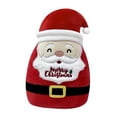 thumbnail image 2 of Peluche navideño para abrazar, regalo de fiesta de Navidad, decoración del hogar, adorable caricatura Forma de Santa, 2 of 9