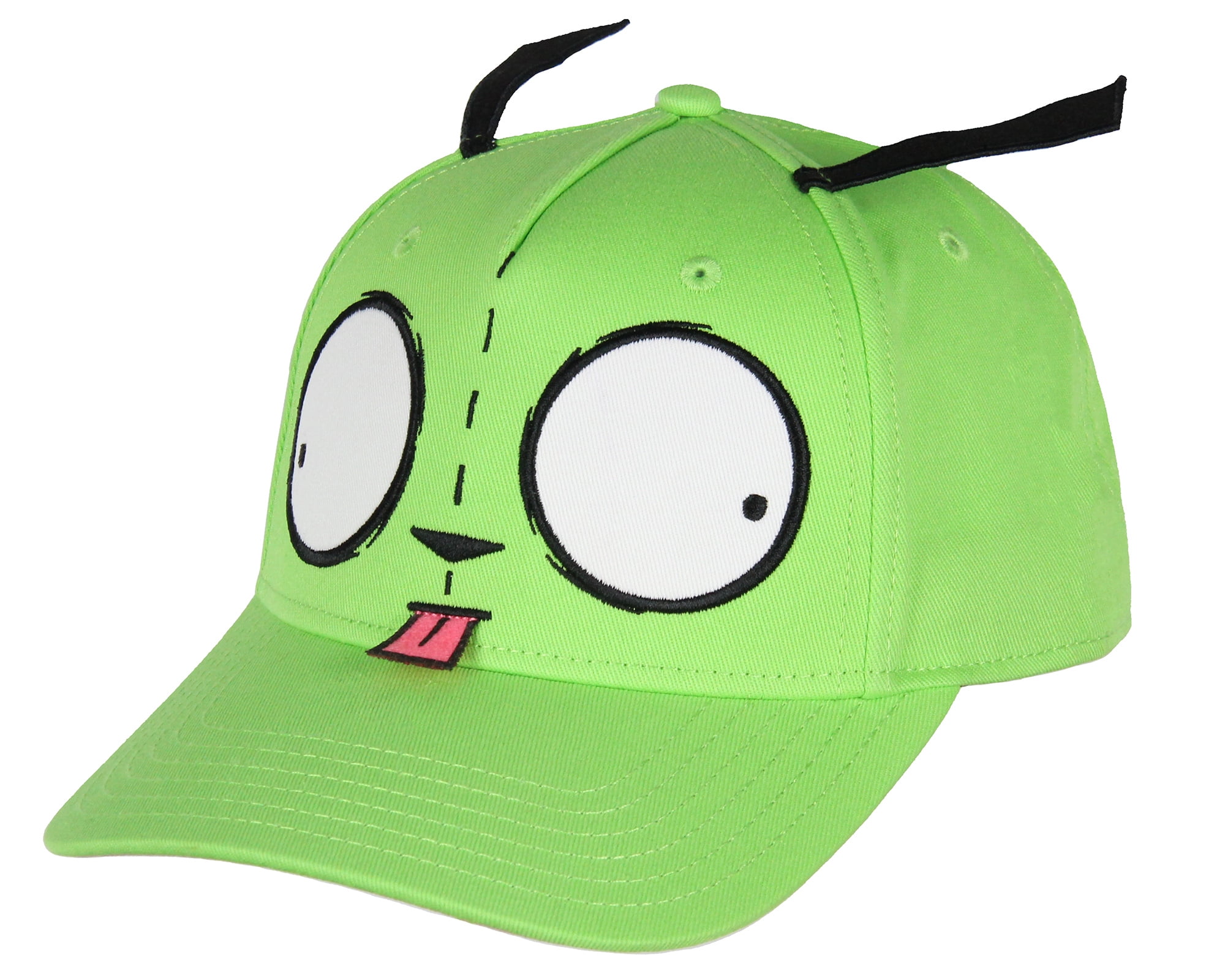 Nickelodeon Invader Zim Adult Gir Face with Ears Snapback Hat for Men and Women