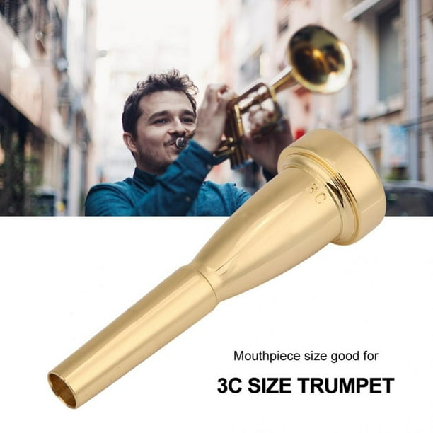 LAFGUR Trumpet Mouthpiece, Good Texture Musical Instrument Accessory,  Delicate Workmanship Qualitied Copper Unique Design For Repair Master DIY  Trumpet Lovers Trumpet 
