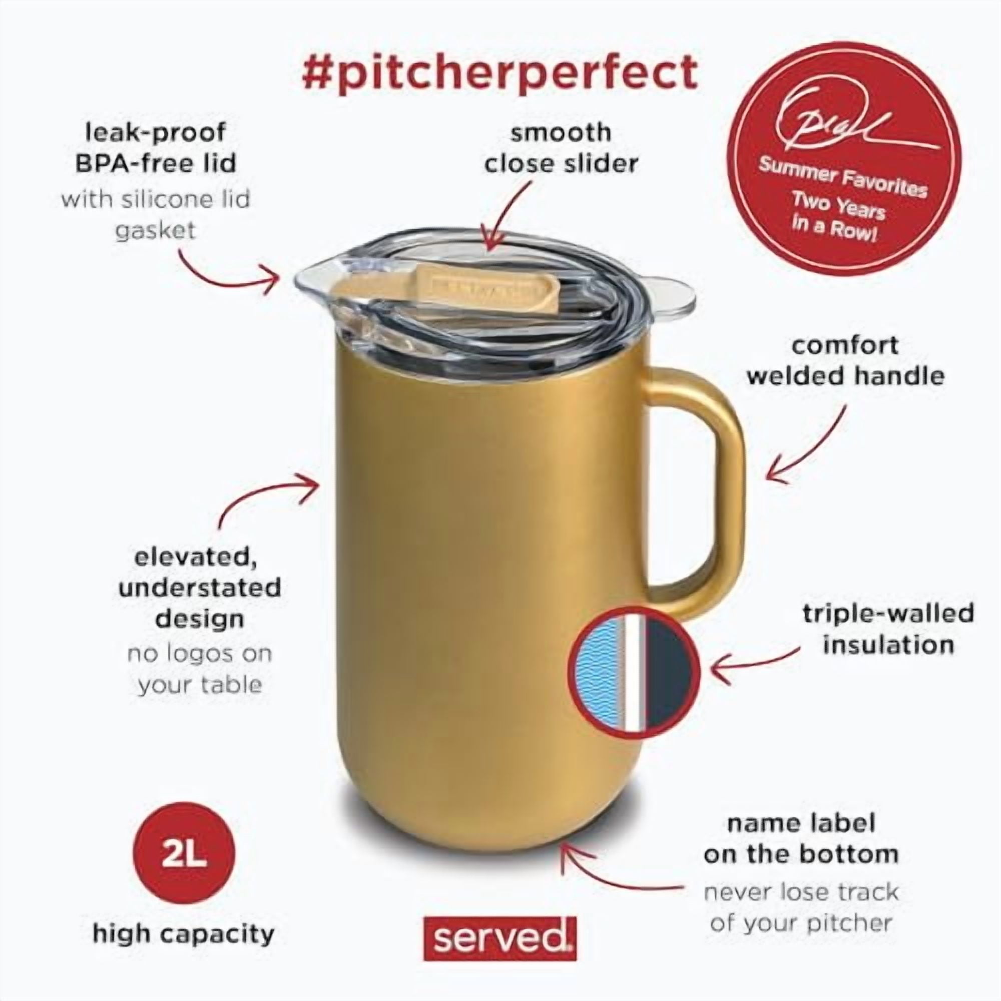 Vacuum-Insulated Pitcher (2L)