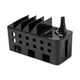 thumbnail image 1 of Caja organizadora de cables, organizador de cables multifuncional con tapa, para escritorio Negro, 1 of 9