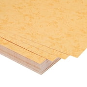 100Pcs Texture Paper Binding Covers, Binding Presentation Covers, 8.5x11 Inches, 8 Mil 65 Lb, Orange