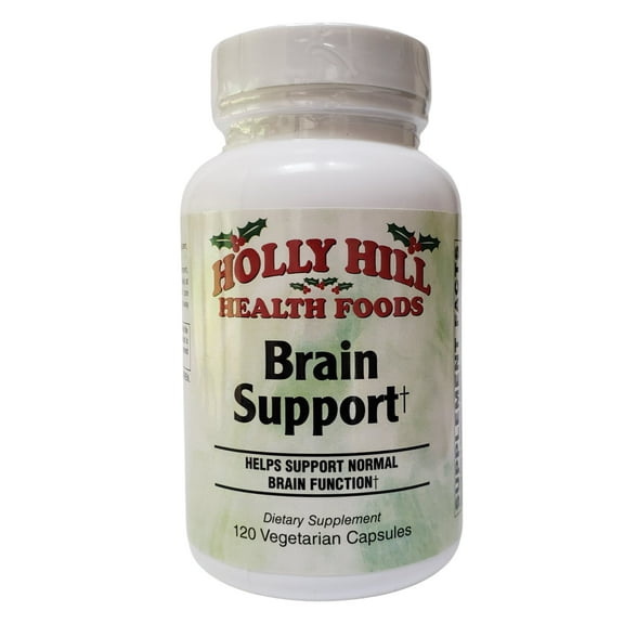 Holly Hill Health Foods, Brain Support, 120 Vegan Capsules