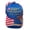 E, variant on GrmtClth US Vintage Country Style 250th Anniversary Hat Floral American Flag Baseball Cap 250th Anniversary Hat