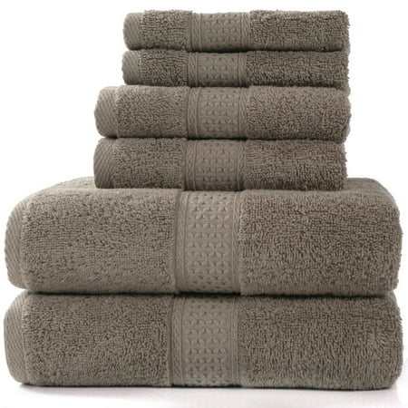 

Cotton absorbent towel set of 3 pieces and 6 pieces Ga color Q6pcs