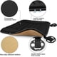 thumbnail image 4 of Car Seat Cushion Driver Seat Cushion With 1.2inch Comfort Memory Foam, Seat Cushion For Car, Office Chair And Home Chair, 4 of 5