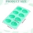 thumbnail image 2 of Easter Egg Molds, 8-Cavity Silicone Mold for Chocolate Candy Soap Wax, Egg Shaped Silicone Molds for Baking & DIY (Green), 2 of 7